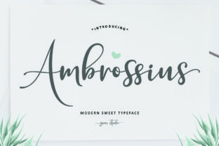 Ambrossius Script: A Font That Elevates Branding