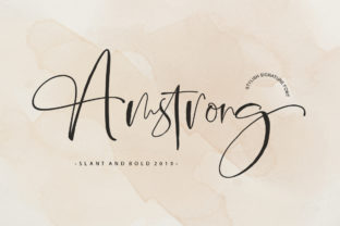Amstrong Script: A Timeless Choice for Editorial Design