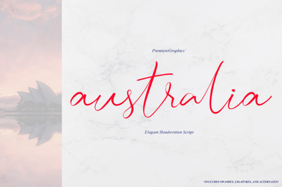 Australia Script: A Versatile Font for Web Design