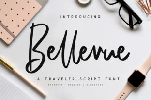 Bellevue Script: A Handwritten Font for Branding and Creativity