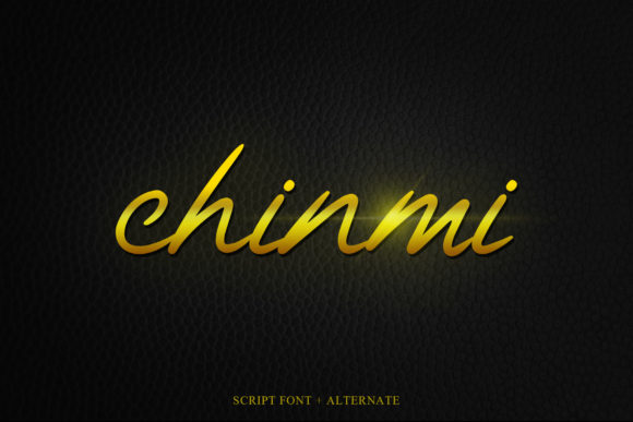 Chinmi Script: A Font for Creative Campaigns