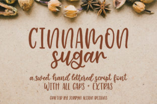 Cinnamon Sugar Script: A Hand-Lettered Font That Feels Like Home