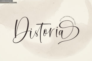 Distoria Script: A Font That Elevates Your Brand