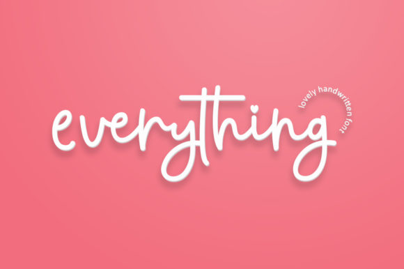 Everything Script: A Font for Thoughtful Design