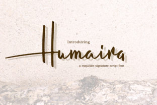 Humaira Script: A Font That Elevates Your Brand