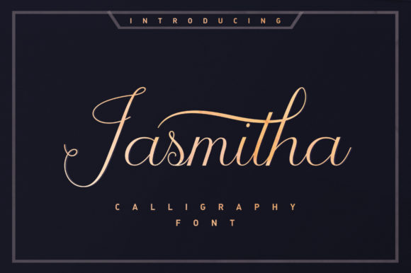 Jasmitha Script: A Font That Elevates Branding