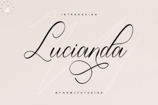 Lucianda Script: The Font That Elevates Your Campaigns