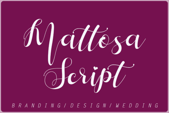 Matosa Script: A Beautiful Font for Digital Design