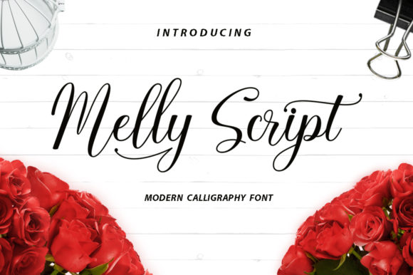 Melly Script: A Versatile Font for Creative Crafters