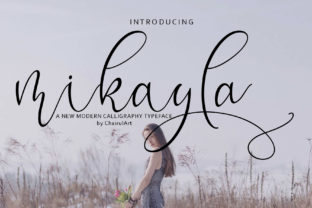 Mikayla Script: A Font for Modern Branding
