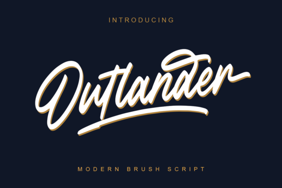 Outlander Brush Script: A Handwritten Font That Feels Like Home