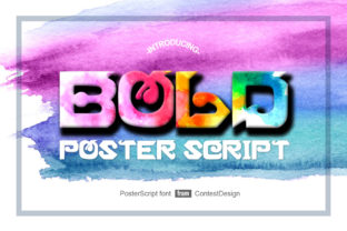 Poster Script: The Font That Elevates Your Brand