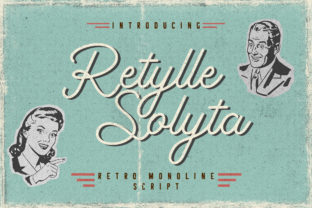Retylle Solyta Script: A Timeless Script Font for Digital Design