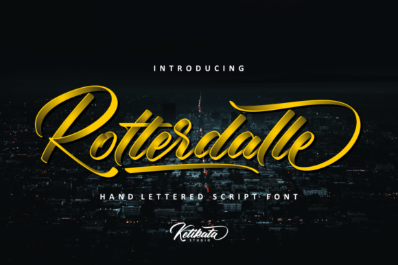 Rotterdalle Script: A Font That Speaks with Style