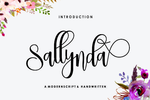 Sallynda Script: A Modern Script Font for Digital Branding