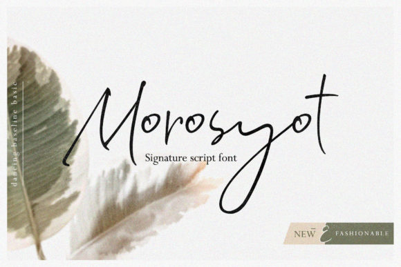 Script That Speaks Volumes: Morosyot Script for Web Design