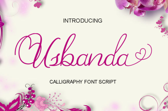 Usbanda Script: A Trendy Font for Modern Branding
